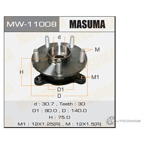 Ступичный узел MASUMA 1422879472 MW-11008 Z1ET VQ