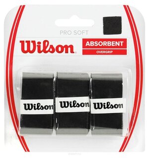 Овергрип Wilson Pro Soft Overgrip, арт. WRZ4040BK