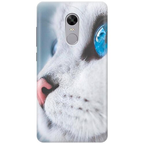 фото Силиконовый чехол на xiaomi redmi note 4x / сяоми редми ноут 4х с принтом "кошачий взгляд gosso