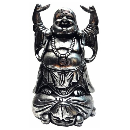 Танцующий Хотэй на мешке 40х24х13 (под античное серебро)