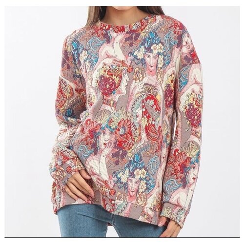 Свитшот COUS, Женский, размер S, принт 