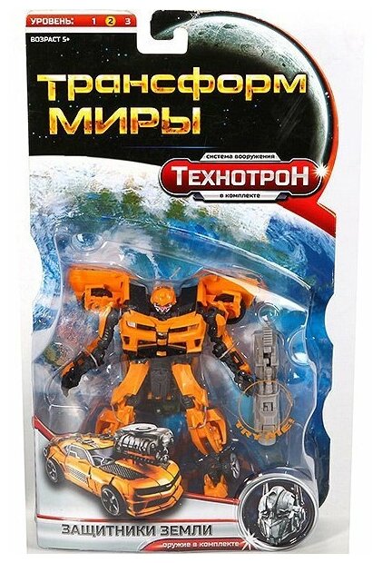 Трансформер Play Smart Защитники Земли, 42 5см, CRD, арт.8099