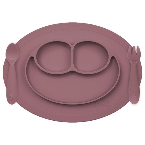 Комплект посуды EZPZ Mini Feeding Set, mauve