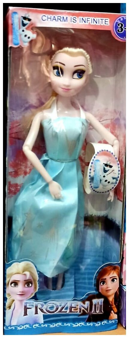 Кукла Эльза 30 см с браслетом