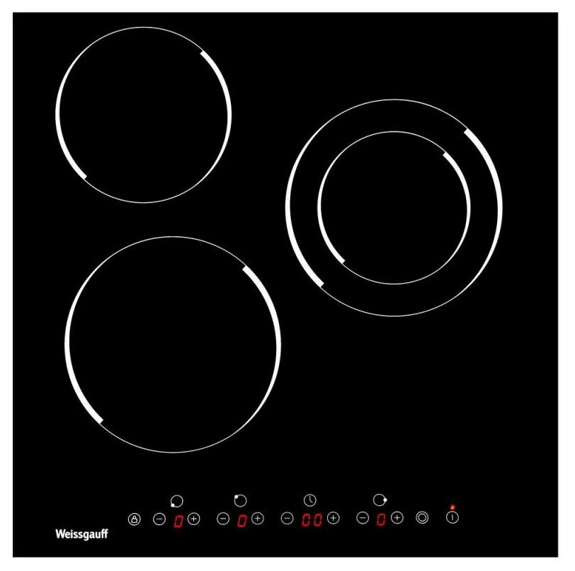 Варочная панель Weissgauff Стеклокерамическая панель Weissgauff HVF 431 B