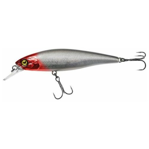 фото Воблер jackall squad minnow 80 hl silver red head