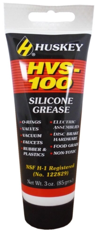 Уплотнительная силиконовая смазка HUSKEY HVS-100 Silicone Grease (851г.) (122829)