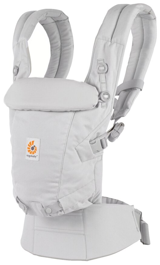 Рюкзак-кенгуру Ergobaby Adapt Soft Touch Cotton - Pearl Grey