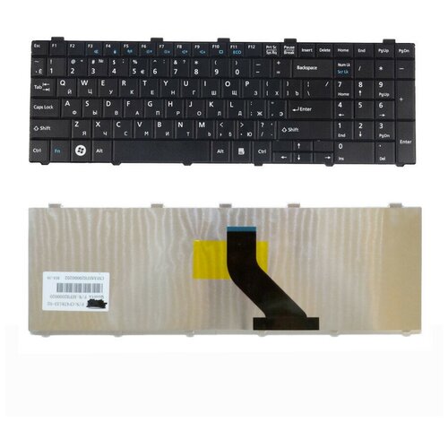 Клавиатура для Fujitsu LifeBook AH531 AH530 A530 A531 NH751 AH512 A512 AEFH2000020 CP478133-02 CP515525-01 900₽