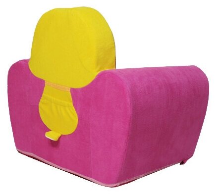 Плюшевое Кресло "Хрум Хрум", размер: 52х47х36 см. (ШВГ), материал ткани: флис, оксфорд, наполнитель: эластичный пенополиуретан.