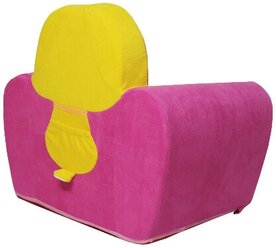 Плюшевое Кресло "Хрум Хрум", размер: 52х47х36 см. (ШВГ), материал ткани: флис, оксфорд, наполнитель: эластичный пенополиуретан.