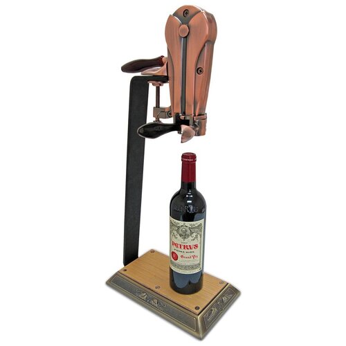 Штопор с подставкой Gordian Wine Hi-Tech HH706/RB + Stand No.1 (медь)