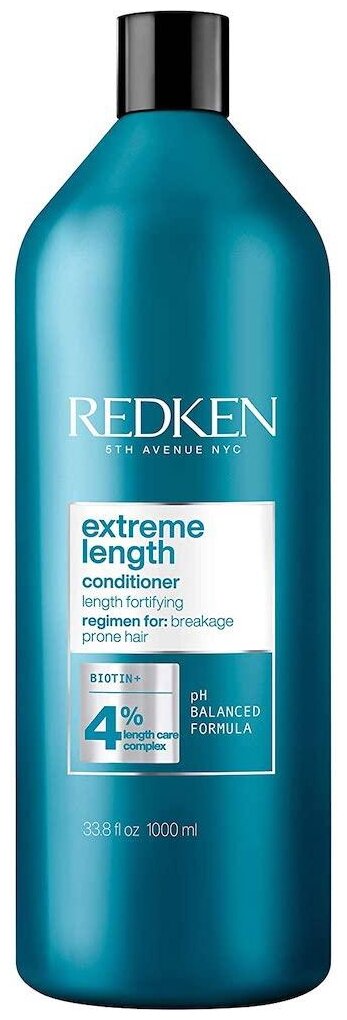 Redken кондиционер Extreme Length для укрепления волос по длине, 1000 мл