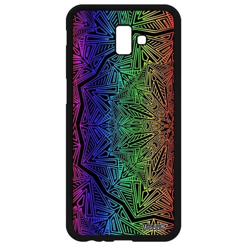 фото Красивый чехол на смартфон // samsung galaxy j6 plus 2018 // "мандала" индийский дизайн, utaupia, цветной