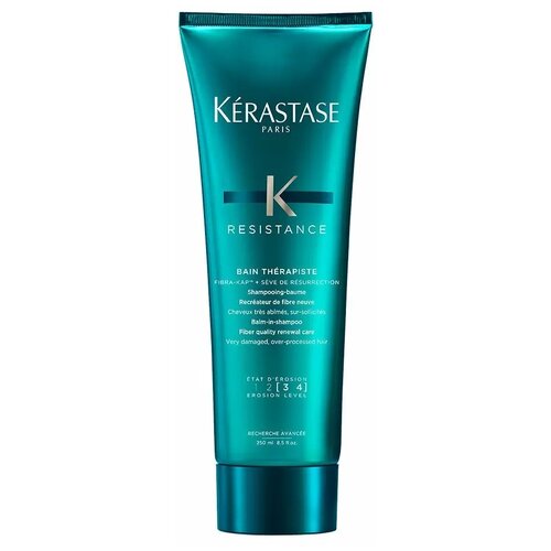 Kerastase шампунь Resistance Bain Therapiste, 250 мл шампунь для сильно поврежденных волос kerastase therapiste 250 мл