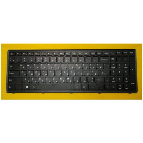 Клавиатура keyboard 25211020 для ноутбука Lenovo IdeaPad Flex 15 G500S G505 G505A G505G G505S S500 S510 S510p Z510 черная 702₽