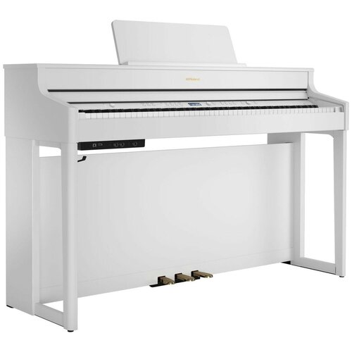 Roland HP702-WH + KSH704/2WH цифровое фортепиано, 88 клавиш, цвет белый artesia performer black цифровое фортепиано 88 кл полифония 32 г