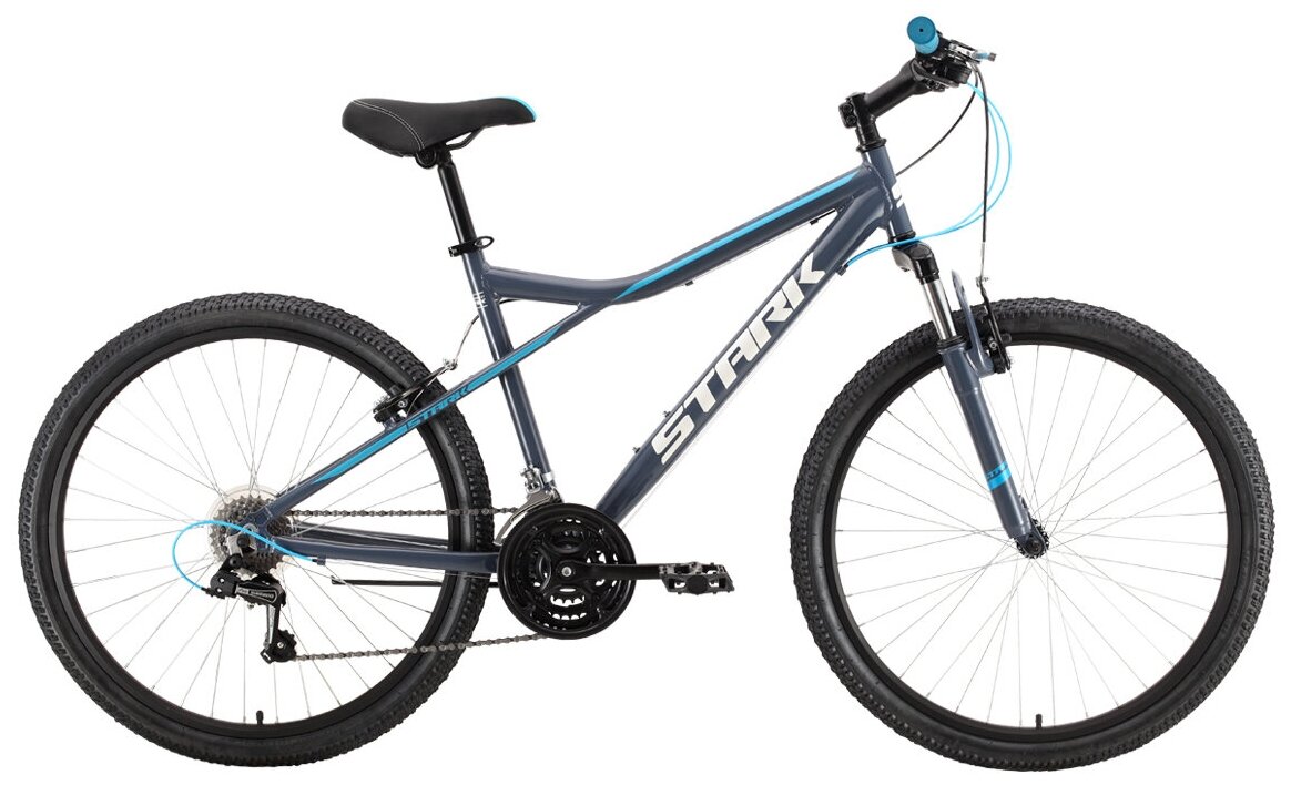 Горный велосипед Stark Slash 26.1 V (2022) 16" Серо-голубой (151-165 см)