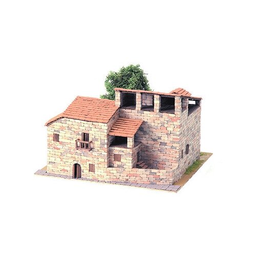 Сборная модель из керамики Domus Kits (Испания), Дом священника, М.1:100 сборная модель из керамики domus kits испания деревенский дом 11 масштаб 1 50 dms40308