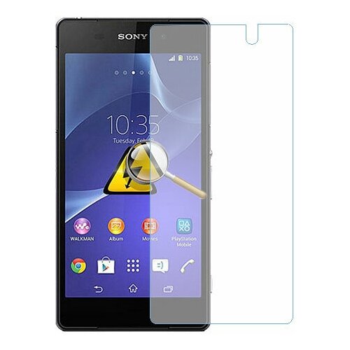 sony xperia t защитный экран из нано стекла 9h одна штука Sony Xperia Z2 защитный экран из нано стекла 9H одна штука