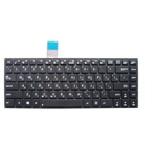 клавиатура для ноутбука asus k46cm s46c k46c k46 46cb k46ca s46 series плоский enter черная без рамки pn 0knb0 4104ru00 Клавиатура TopON TOP-92243 черный