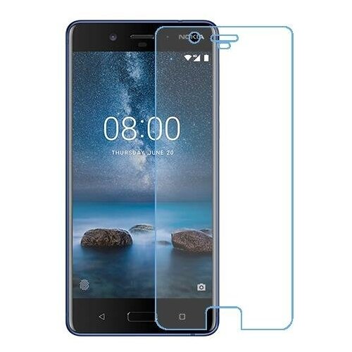 Nokia 8 защитный экран из нано стекла 9H одна штука