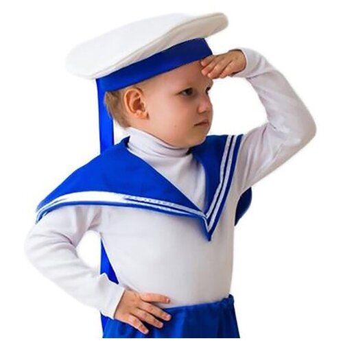 Карнавальный костюм бескозырка, воротник 2798 4978932 карнавальный костюм моряк бескозырка воротник 2859364