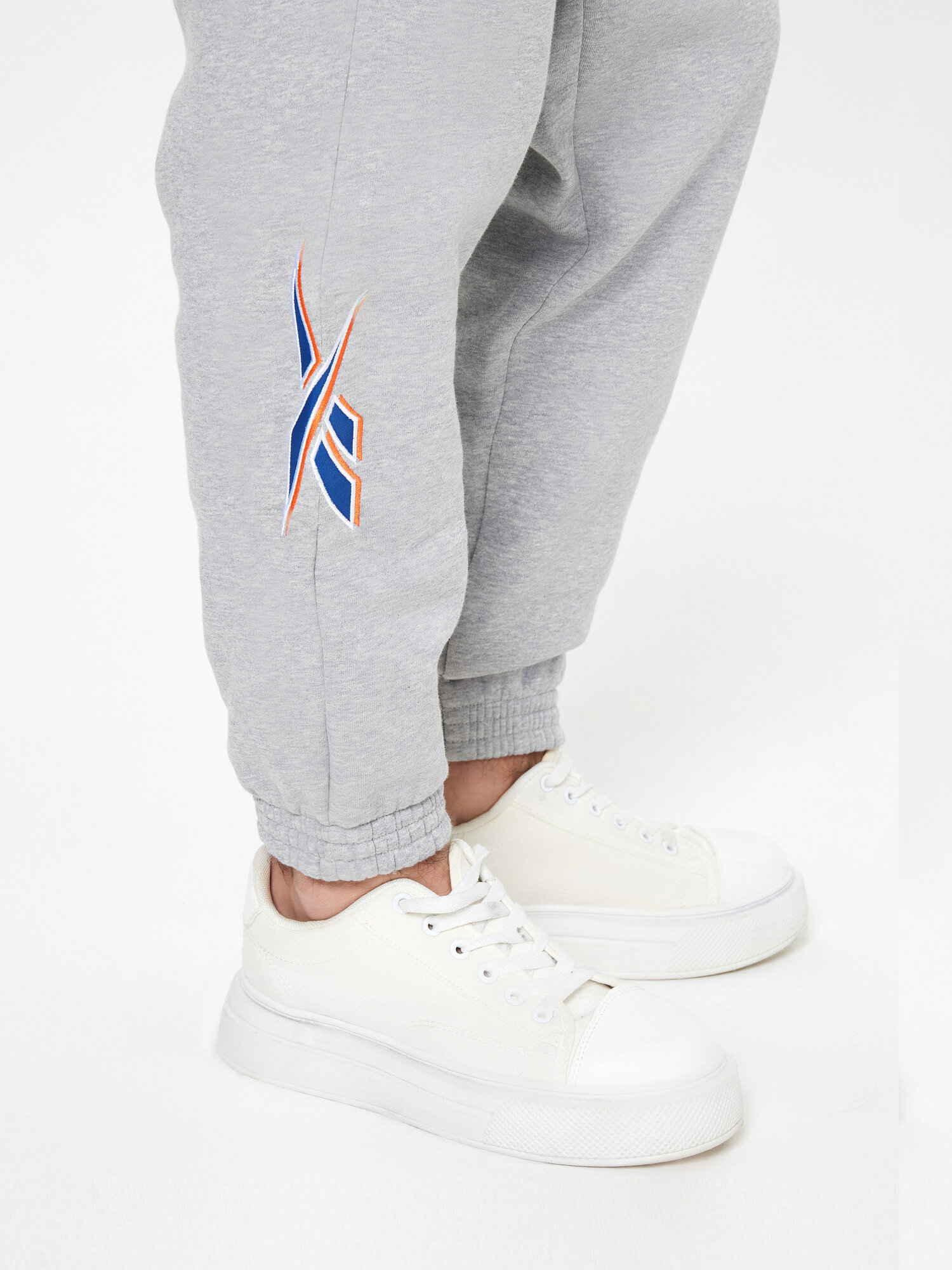 Брюки спортивные Reebok CL Uniform, размер XL, серый — фото 1