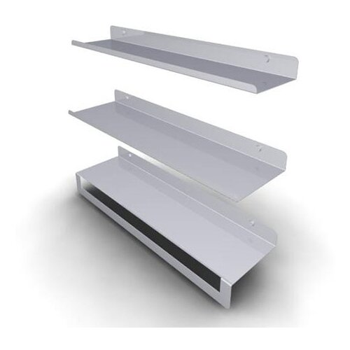 Комплект полок для ванной Di-Home White (10-12-G комплект 3 шт. )