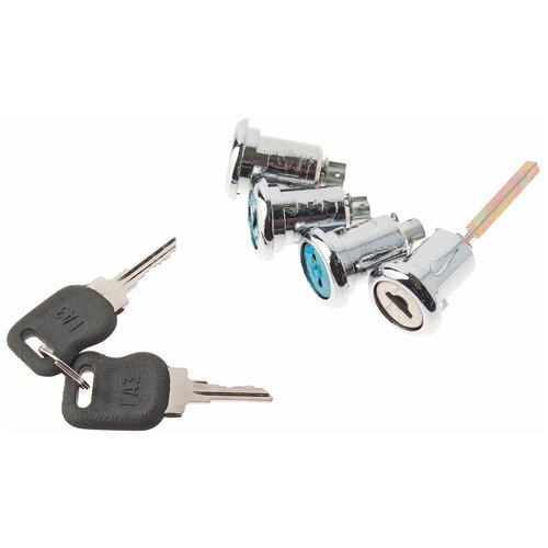 Личинка ГАЗ-2705 замка двери комплект 4шт НО в сборе арт 3302-6505080 902₽