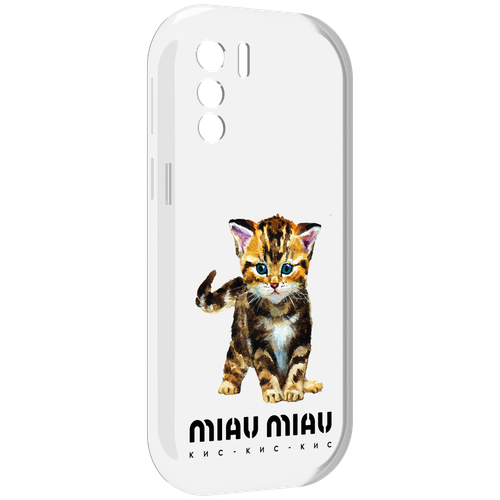 Чехол MyPads Бренд miau miau для UleFone Note 13P задняя-панель-накладка-бампер