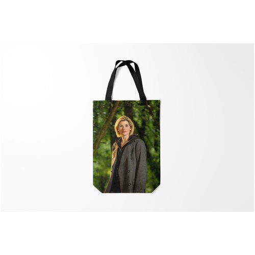 фото Сумка-шоппер / 31х42 см / сериалы / doctor who джоди уиттакер burnettie