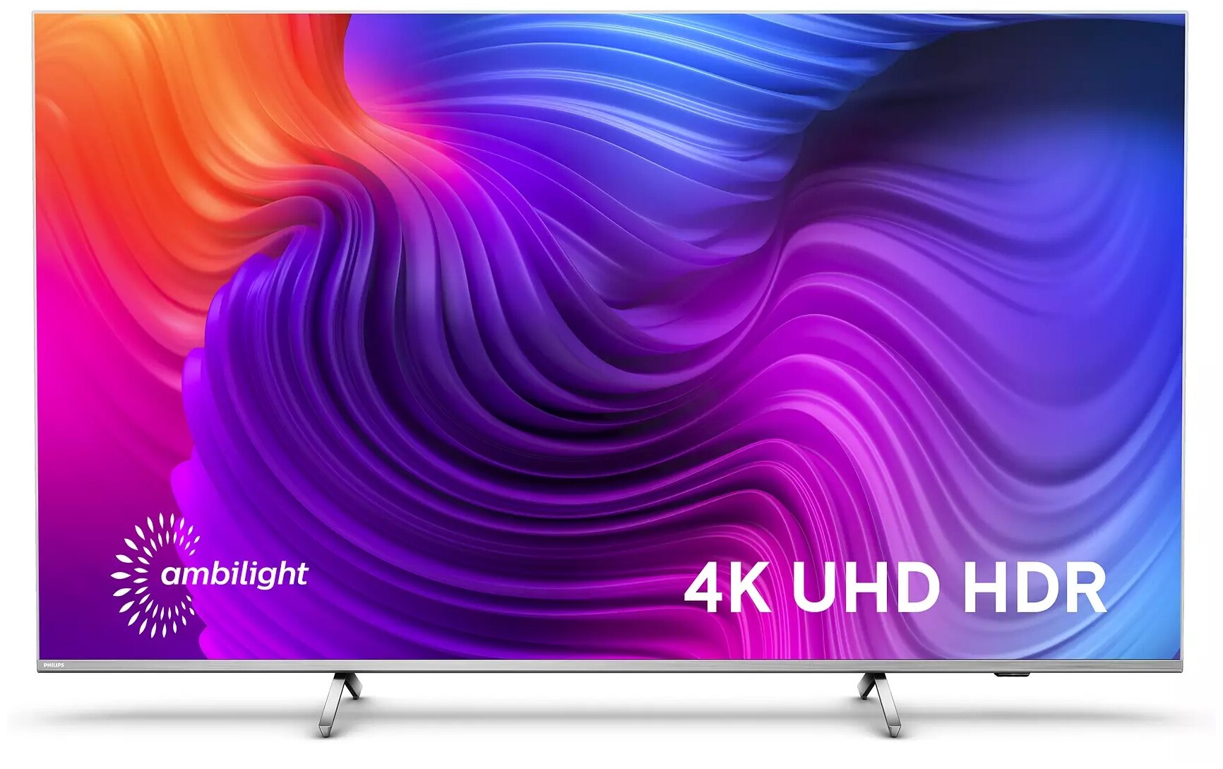 70" Телевизор Philips 70PUS8506 2021 LED, HDR, серебристый