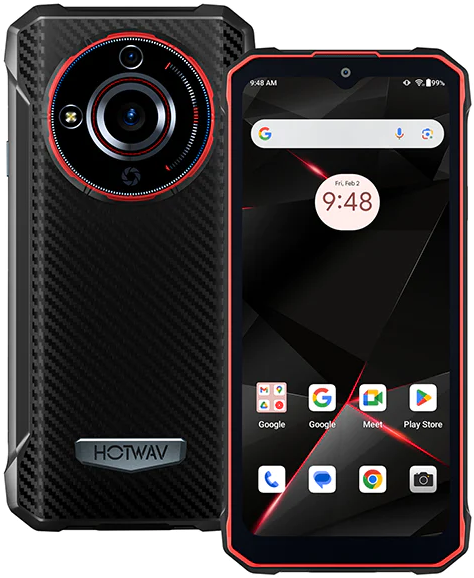 Смартфон HOTWAV T7 4/128 ГБ Global, Dual nano SIM, рубиновый красный
