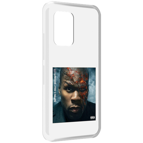 Чехол MyPads 50 Cent - Before I Self Destruct мужской для UMIDIGI Bison GT задняя-панель-накладка-бампер