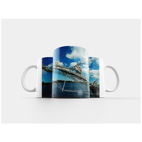 фото Кружка "парусное судно, ошибка, море" 320 мл lotsprints