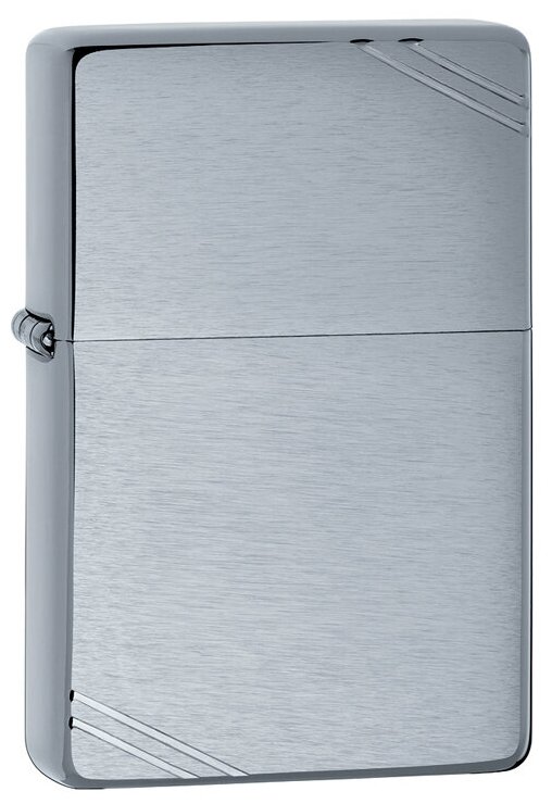 Зажигалка Zippo 230 Бензиновая Brushed Chrome