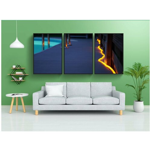 фото Набор модулных постеров для интерьера "задний план, шаблон, дизайн" 60x90 см. в тубусе, без рамки lotsprints