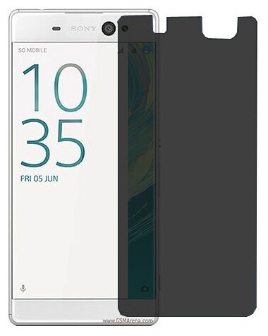 Sony Xperia XA Ultra защитный экран пленка гидрогель конфиденциальность (силикон) Одна штука