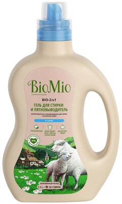 Гель для стирки BioMio Bio-2в1 c экстрактом хлопка