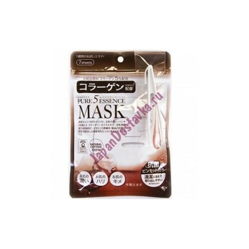 фото Маска с коллагеном pure 5 essential japan gals 7 шт.