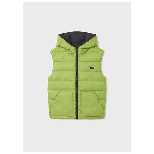 фото Жилет mayoral, размер 166, зеленый, серый