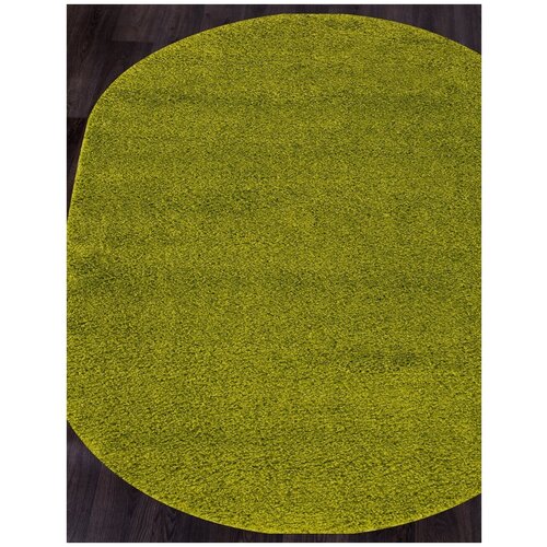 Ковер SHAGGY ULTRA - Овал Зеленый, Однотонный, Ковер на пол, в гостиную, спальню, в ассортименте, Турция, Бельгия, Россия (200 см. на 300 см.)