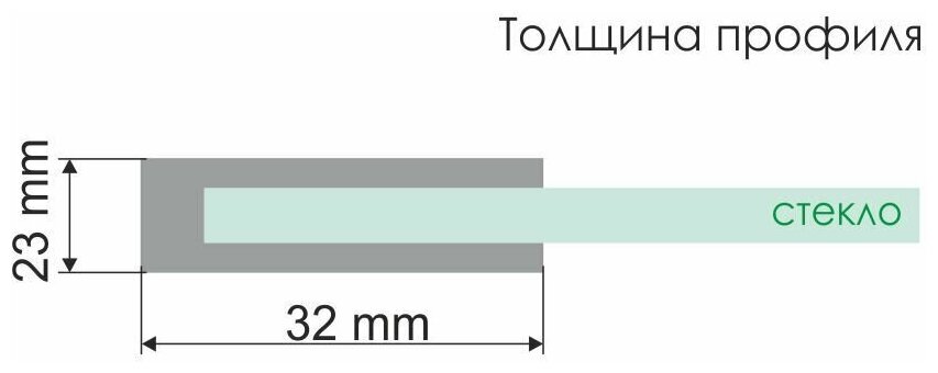 Душевой уголок, хром, прозрачное стекло, WasserKRAFT Main 41S01