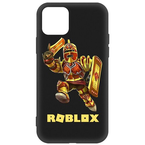 Чехол-накладка Krutoff Soft Case Roblox-Рэдклифф для Apple iPhone 11 Pro черный чехол накладка krutoff soft case roblox рэдклифф для infinix note 12 vip черный