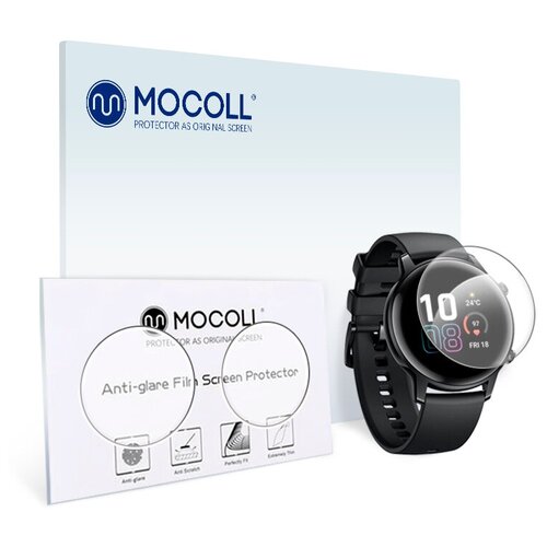 Гидрогелевая защитная пленка MOCOLL для Huawei Watch GT Runner (2шт) глянцевая