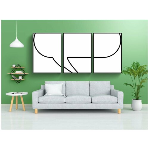 фото Набор модулных постеров для интерьера "чат пузырь, комикс, мультфильм" 60x90 см. в тубусе, без рамки lotsprints