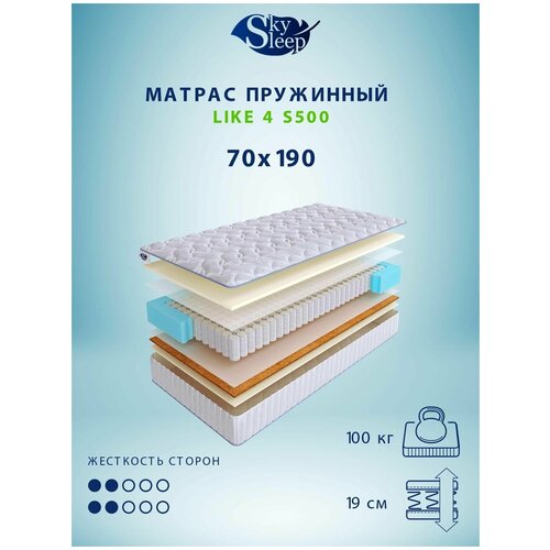 Матрас SkySleep 70x190 LIKE 4 S500