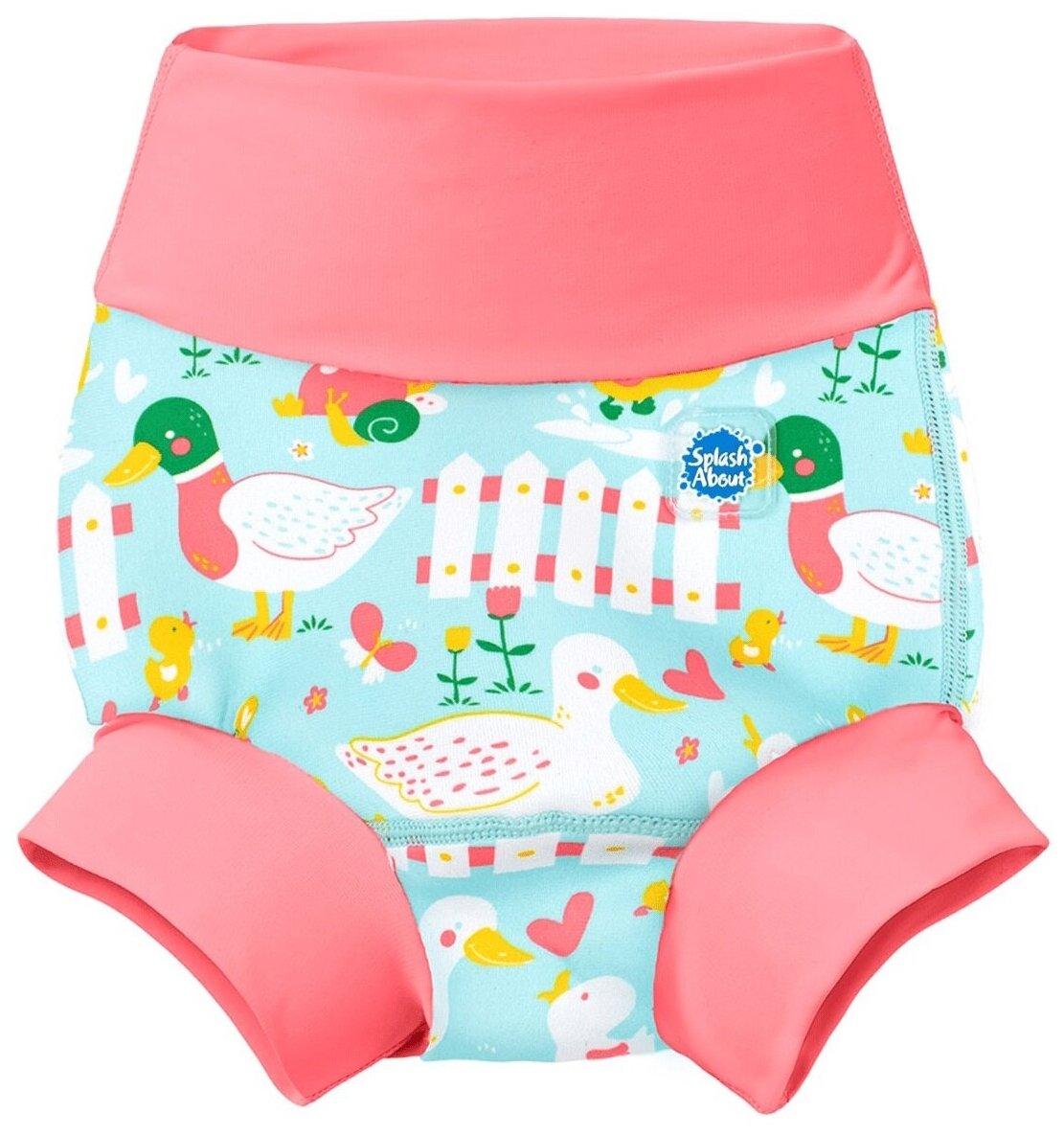 Подгузник для плавания Splash About Happy Nappy Уточки XXL