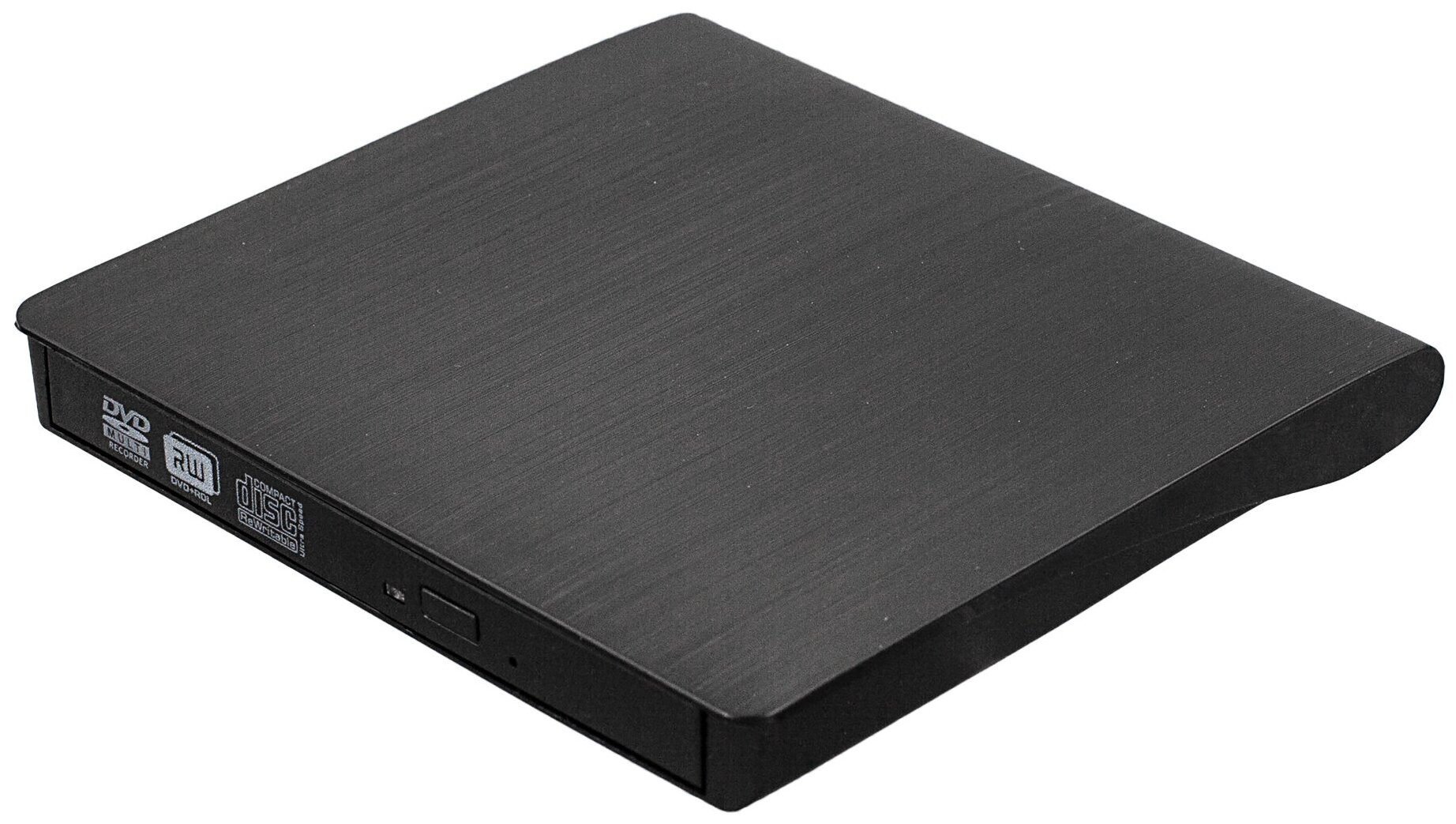 Внешний дисковод DVD - USB изогнутый черный